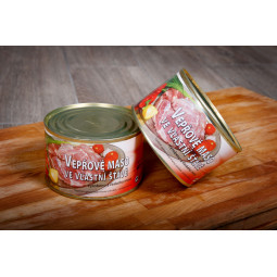 Vepřové maso ve vlastní šťávě (400g) | Vepřovka od řeznictví Antonín Matek